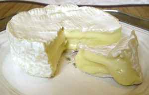 Picture of french cheese, camembert.